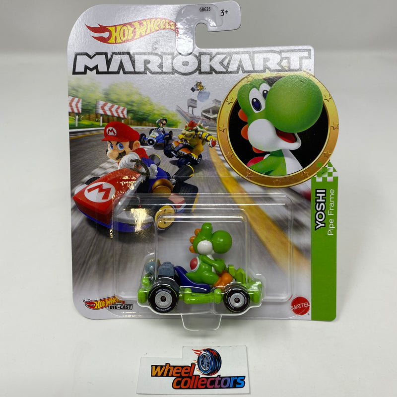 Yoshi Pipe Frame * 2022 Hot Wheels MARIO KART Nintendo Case A Release