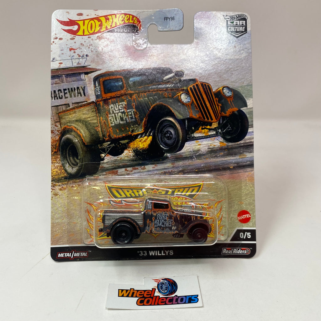 CHASE! '33 Willys * CHASE! * 2022 Hot Wheels Car Culture Drag Strip