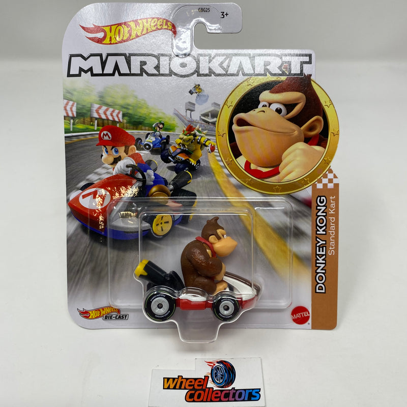 Diddy Kong Pipe Frame * 2022 Hot Wheels MARIO KART Nintendo NEW Case C