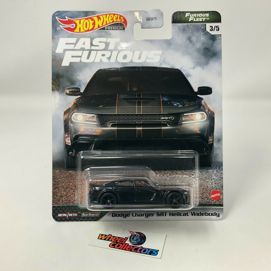 Hot Wheels Fast & Furious Dodge Charger Hellcat Widebody - 1:64 Scale Die-Cast Car
